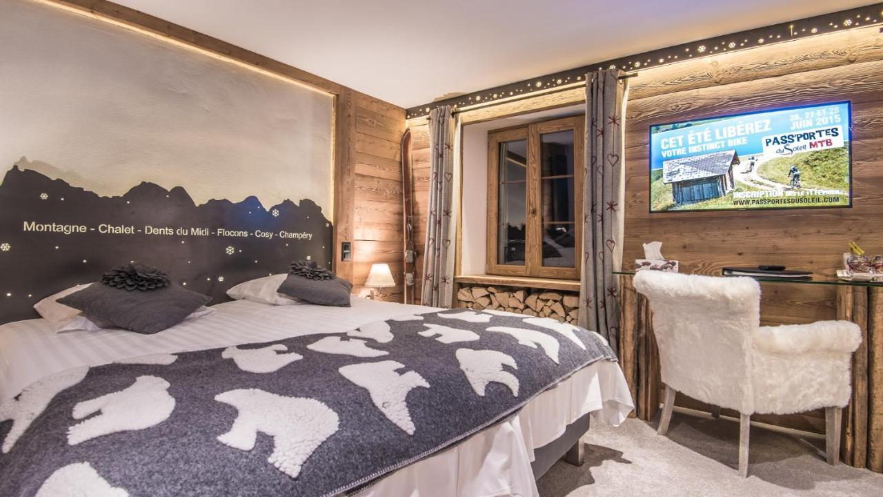 Le Chalet De L'Atelier - Le Nord Champéry Buitenkant foto