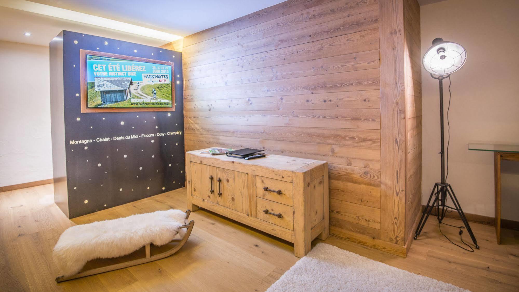 Le Chalet De L'Atelier - Le Nord Champéry Buitenkant foto